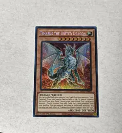 Timaeus the United Dragon MP23-EN003 Prismatic Secret Rare 1st Edition - Image 1