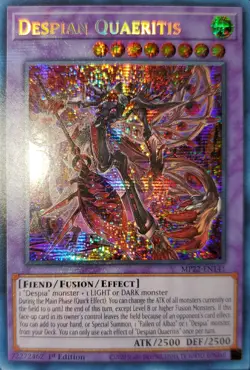 Yugioh Despian Quaeritis SCR 1st Ed. MP22-EN141 Near Mint - Image 1