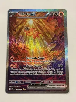 Chi-Yu ex 259/193 SV02: Paldea Evolved - Pokemon Card - NM - PACK FRESH SIR - Image 1