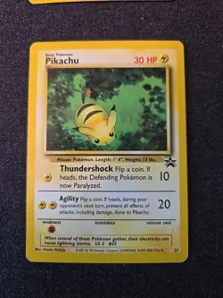 Surfing Pikachu #28, Pikachu 1, 27, 4 - Wizards Black Star Promo Pokemon Cards - Image 4