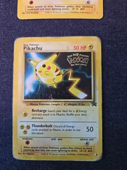 Surfing Pikachu #28, Pikachu 1, 27, 4 - Wizards Black Star Promo Pokemon Cards - Image 5