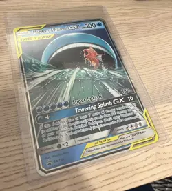 POKEMON Magikarp & Wailord GX SM166 Jumbo Cards Regular MP - Image 1
