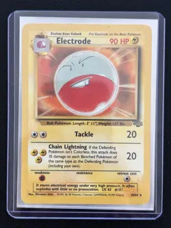 Pokemon TCG Electrode Non-Holo Card Jungle 18/64 MP Condition - Image 1