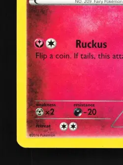 Snubbull 68/124 LP Fates Collide English Pokemon Card TCG - Image 2