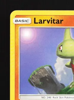 Larvitar 115/214 LP Lost Thunder English Pokemon Card TCG - Image 4