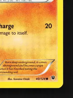 Larvitar 40/124 LP Fates Collide English Pokemon Card TCG - Image 3