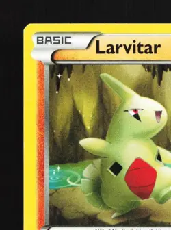 Larvitar 40/124 LP Fates Collide English Pokemon Card TCG - Image 4