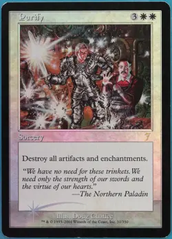 Purify FOIL 7th Edition PLD White Rare MAGIC MTG CARD (ID# 381948) ABUGames - Image 1