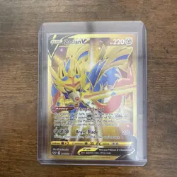 Zacian V - 211/202 - Pokemon Sword & Shield Base Set Secret Rare Card NM - Image 1