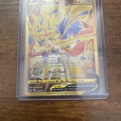 Zacian V - 211/202 - Pokemon Sword & Shield Base Set Secret Rare Card NM - Image 4