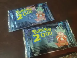 Misty brock Lt Surge Gym Heroes wrapper Pokemon Pokemon 2000 NO cards empty - Image 3