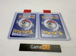 WOTC Pokemon TCG Haunter Fossil Holo & Non Holo 1995,96,97 Base Set Rare 2 Cards - Image 3