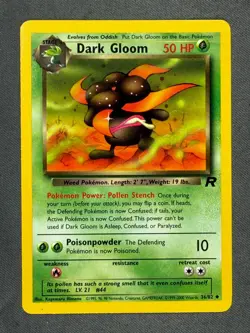 Dark Gloom 36/82 Base Set Series Team Rocket Uncommon Stage 1 Pokemon Card NM - Image 1