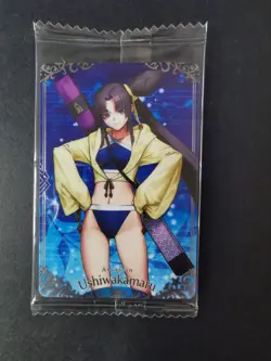 Ushiwakamaru Assassin N09 FGO Fate Grand Order Japanese Wafer Card Bandai - Image 1