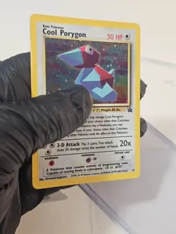 Cool Porygon #15 Holo 1999-2000 Black Star Promo Pokemon Card TCG - Image 5