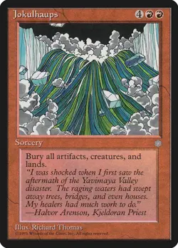 Jokulhaups Ice Age Magic The Gathering MTG Card - Image 1