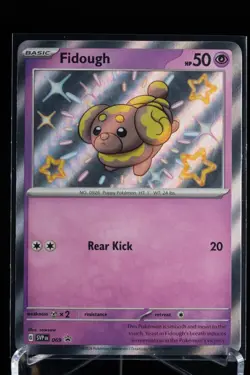 Fidough 069 Shiny Promo Pokemon Card NM - Image 1
