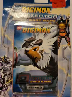 Digimon D-Tector Card Game Series 3 Blister Pack New Sealed Bandai 2003 - Image 2