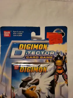 Digimon D-Tector Card Game Series 3 Blister Pack New Sealed Bandai 2003 - Image 3