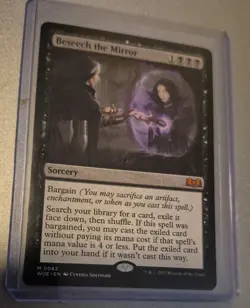MTG Beseech the Mirror Wilds of Eldraine Non-Foil Mythic Card - Image 1