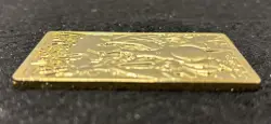 POKEMON Charizard 23k Gold Plated Card Vintage 1999 Burger King Promo - Image 3