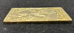 POKEMON Charizard 23k Gold Plated Card Vintage 1999 Burger King Promo - Image 4
