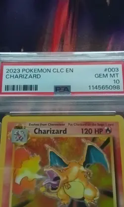 2023 POKEMON CLC-TRADING CARD GAME CLASSIC #003 CHARIZARD PSA 10 - Image 4