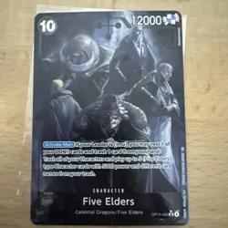 One Piece Card Game - Five Elders - OP13-082 SR - Alt Art - English - Image 1