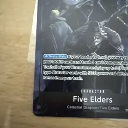 One Piece Card Game - Five Elders - OP13-082 SR - Alt Art - English - Image 5