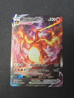 Portuguese Pokemon Charizard VMAX Promo SWSH Sword & Shield Promo Cards SWSH261 - Image 1