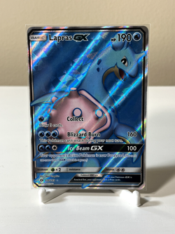 Lapras GX (Full Art) 139/149 Ultra Rare SM Base Set Holo 2017 Pokemon Card - Image 1