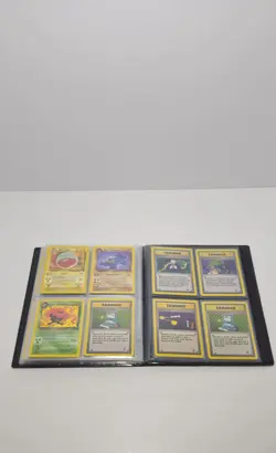 1999 Wizards Of The Coast Pokemon Card Binder WOC08320 Full Of Vintage Cards Lot - Image 4