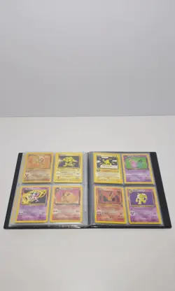 1999 Wizards Of The Coast Pokemon Card Binder WOC08320 Full Of Vintage Cards Lot - Image 5