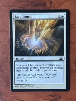 Riot Control MTG Magic the Gathering Card NM Near Mint DGM - Image 1