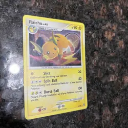 2008 Raichu 8/100 Holo Diamond & Pearl Stormfront Pokemon Trading Card Game | MP - Image 3