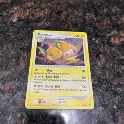2008 Raichu 8/100 Holo Diamond & Pearl Stormfront Pokemon Trading Card Game | MP - Image 4
