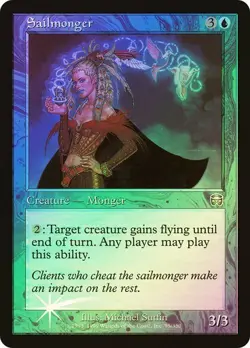 Mercadian Masques MTG FOIL Sailmonger Magic - Image 1