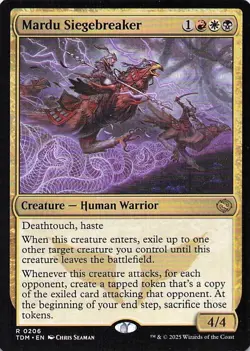 Mardu Siegebreaker Tarkir: Dragonstorm Regular - Image 1