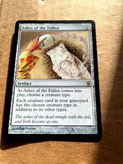 Ashes of the Fallen Saviors of Kamigawa Regular Never played with Must see!!! - Image 1