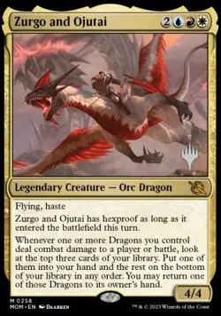 Zurgo and Ojutai (Promo Pack) [March of the Machine Promos] - Image 1