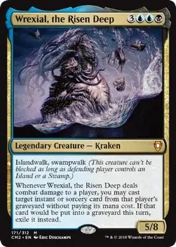 MTG - Wrexial, the Risen Deep - Commander Anthology Vol. II - NM, English Magic - Image 1
