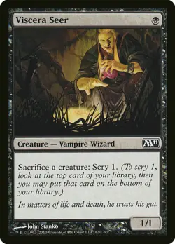 1x VISCERA SEER - Vampire - M11 - MTG - Magic the Gathering - Image 1