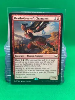 MTG - DEATH-GREETER'S CHAMPION - March of the Machine Com (R) - Image 1