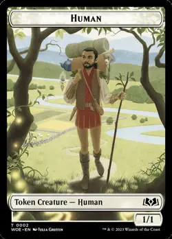 MtG Magic The Gathering Wilds Of Eldraine Token Cards x1 - Image 2