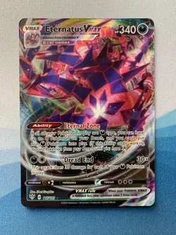 Pokemon TCG - Darkness Ablaze - Eternatus VMax (117/189) - NM - Image 1