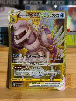 ORGIN FORME PALKIA VSTAR 208/189 Astral Radiance Gold Rare Holo Pokemon TCG LP - Image 1