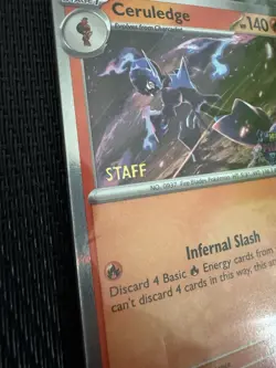 Pokemon Phantasmal Flames Prerelease Staff Promo Set SEALED - IN HAND! New - Image 2