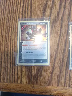 SEALED Pokemon Greninja Gold Star Holo Promo Black Star SWSH144 Cele Sealed - Image 1