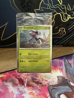 Genesect 008/094 Sealed Best Buy Promo Phantasmal Flames Mega Pokemon TCG - Image 1