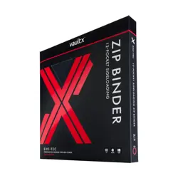 🔥 SV10 Vault x 12 Pocket Exo-Tec Zip Binder Destined Rivals Pokemon TCG 🔥 - Image 1